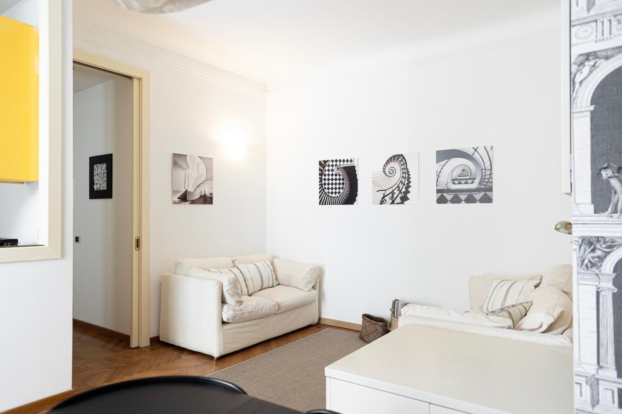 Elegante Bilocale In Montenapoleone - Brera Milan Bagian luar foto