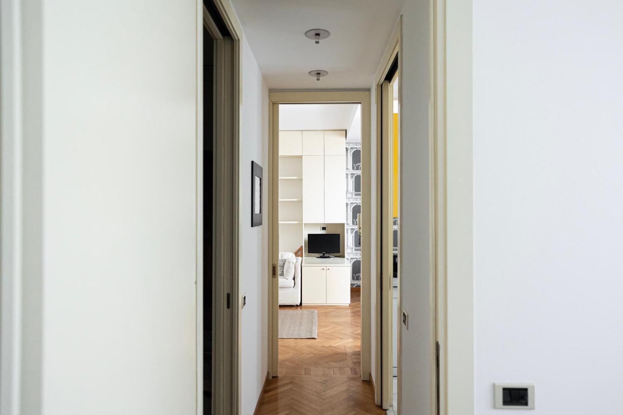 Elegante Bilocale In Montenapoleone - Brera Milan Bagian luar foto